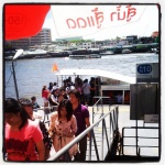 Parada ó estación de barcos
Parada, Barcas, Bangkok, estación, barcos, chao, phraya, autobuses, modo, económico, relajado, conocer