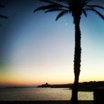 sunset in Menorca