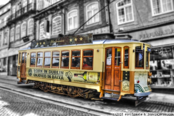Tranvía en Porto
Una estampa habitual en Portugal, los tranvías. Uno de los muchos encantos 