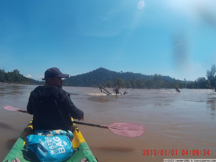 Laos por libre, 18 días en Octubre 2022 - Blogs de Laos - Ultima parada. Don Det: paraiso de cataratas (3)