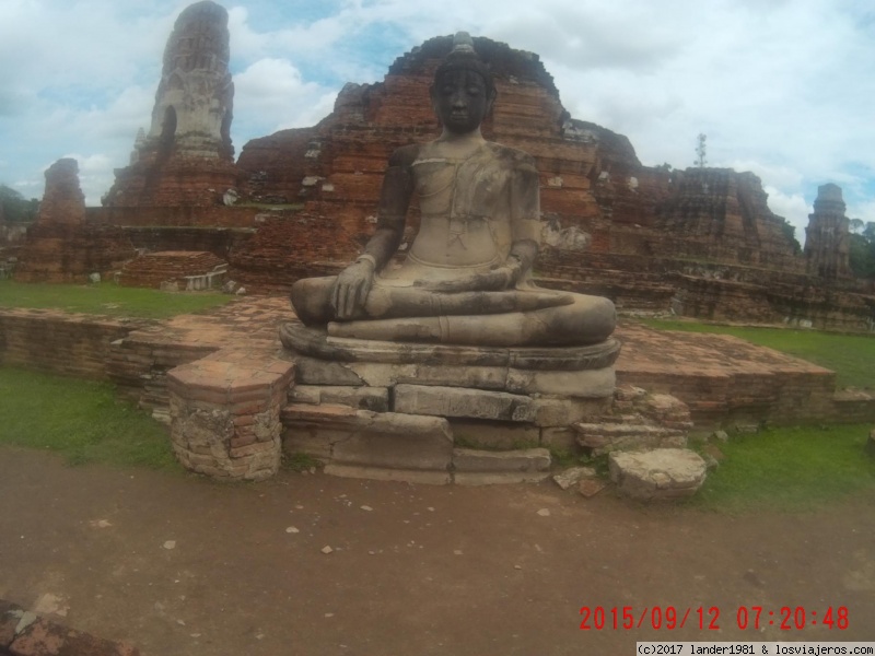 Tailandia y un poco de Camboya 2015 - Blogs de Tailandia - Vuelta a Bangkok, 3 dias, con excursion por mi cuenta a Ayuthaya (3)