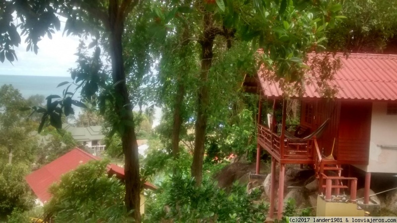 Foro de Koh Phangan: Vistas desde mi bungalow en J.B. Hut