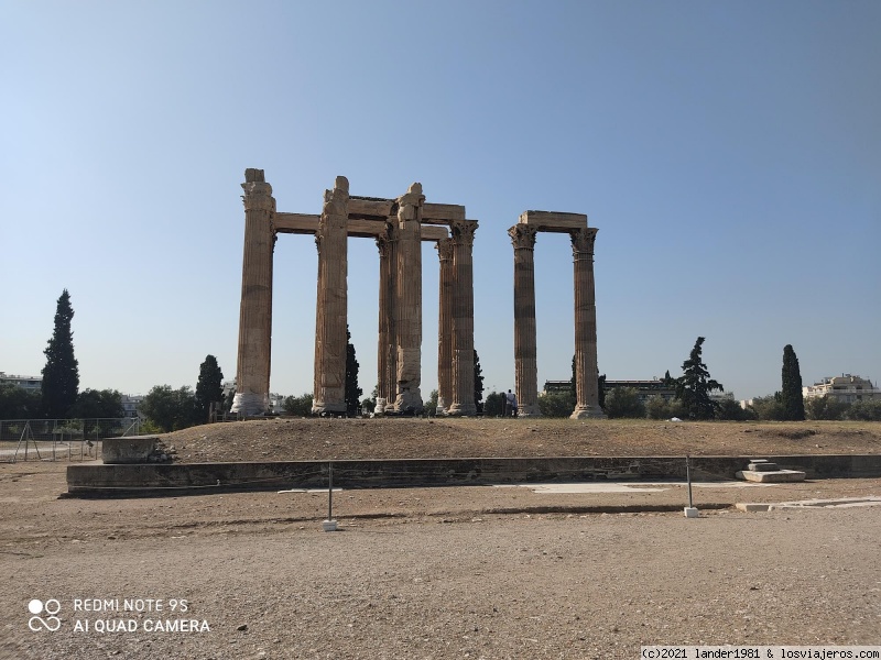 Grecia por Libre en Septiembre 2020 - Blogs de Grecia - Atenas parte 1 de 3: olympeion, partenón, ágora romana y biblioteca de Adriano (1)