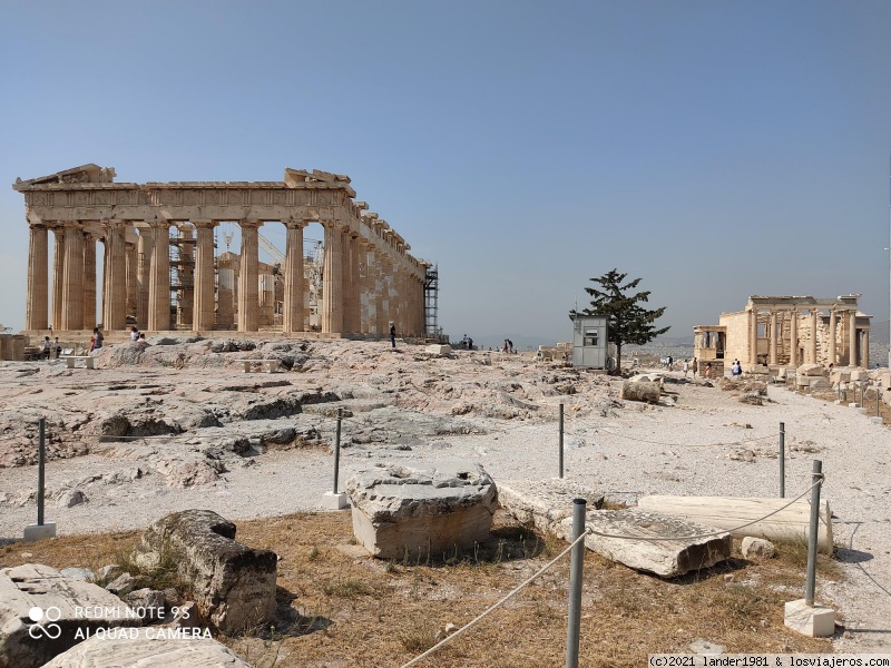 Grecia por Libre en Septiembre 2020 - Blogs of Greece - Atenas parte 1 de 3: olympeion, partenón, ágora romana y biblioteca de Adriano (3)