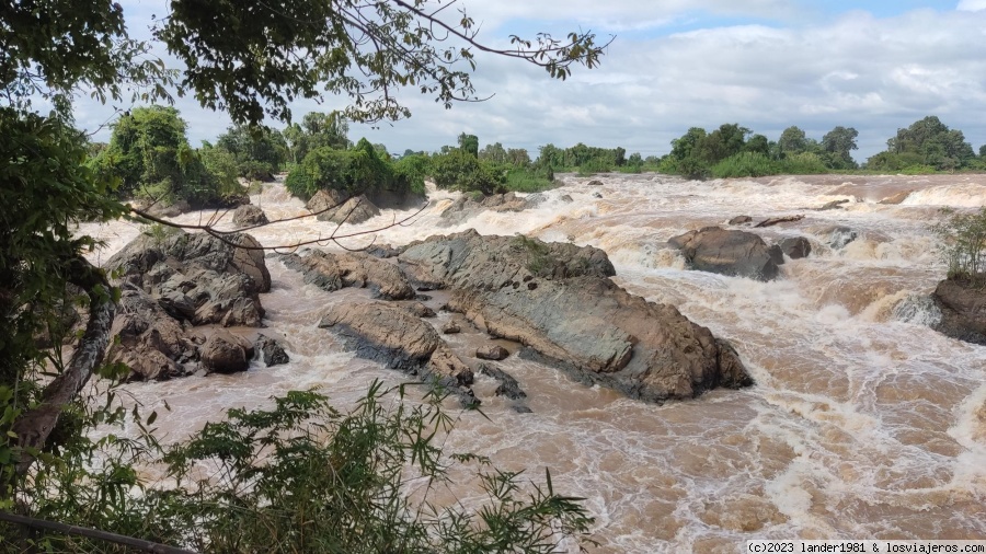 Laos por libre, 18 días en Octubre 2022 - Blogs de Laos - Ultima parada. Don Det: paraiso de cataratas (2)