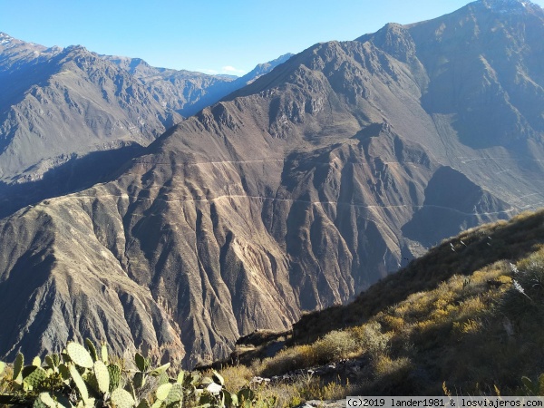 Trekking accidentado en Cabanaconde - 2018 Septiembre aventura en Perú, algo de Bolivia y Chile en solitario (1)