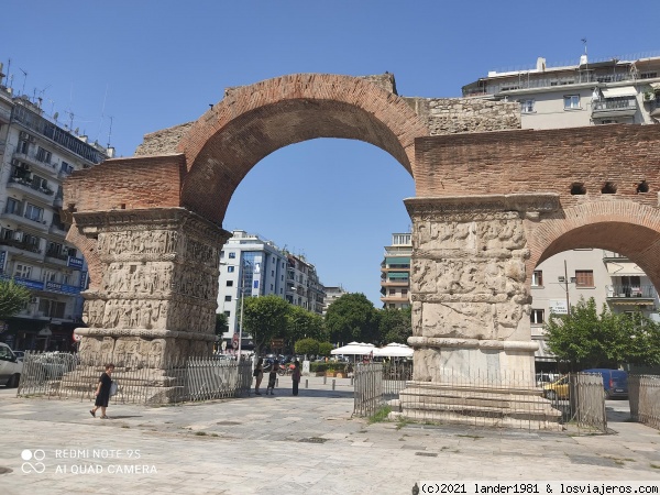 Arco de Galerius en Salónica
Arco de Galerio en Salónica

