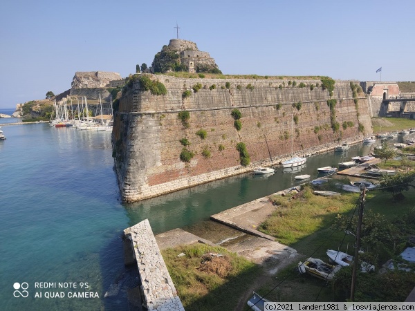Old venetian fortress de Corfu
vieja fortaleza veneciana de Corfu

