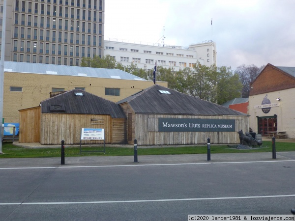 Mawson`s huts replica museum
caseta de la expedición a la Antartida por el grupo de Mawson
