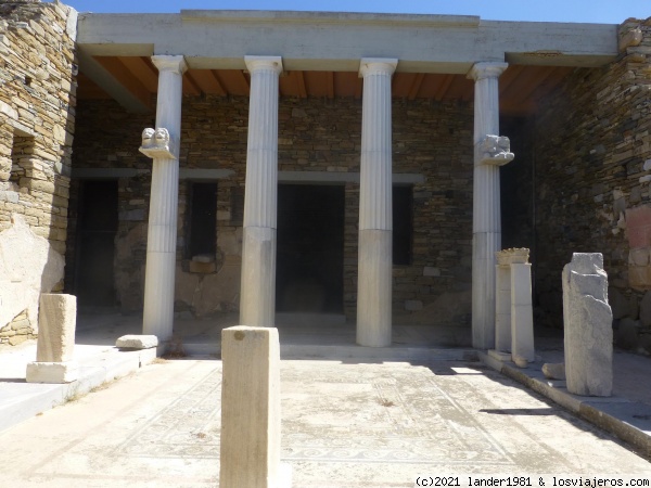 Casa de las máscaras en Delos
Casa de las máscaras en Delos
