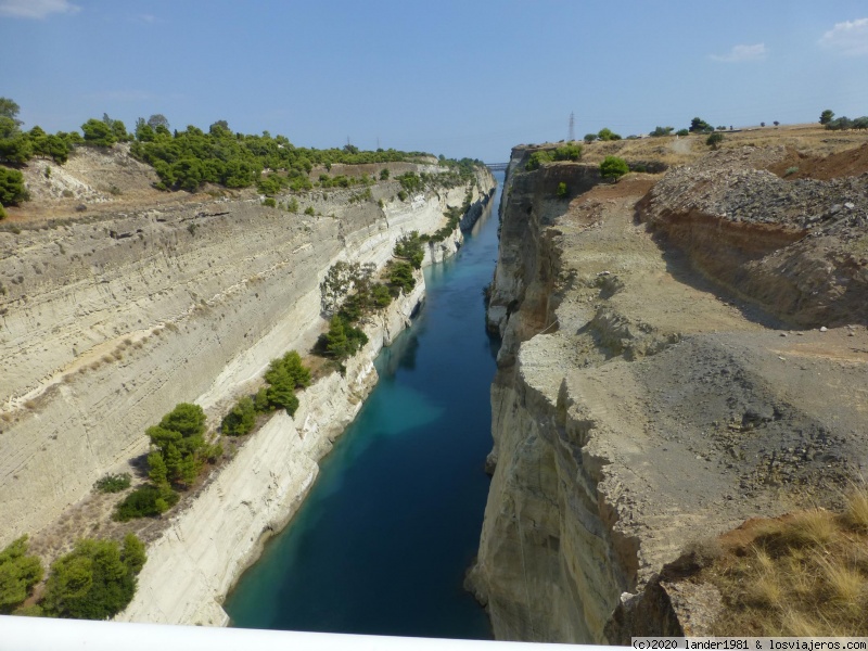 Foro de Corinto: Canal de Corinto