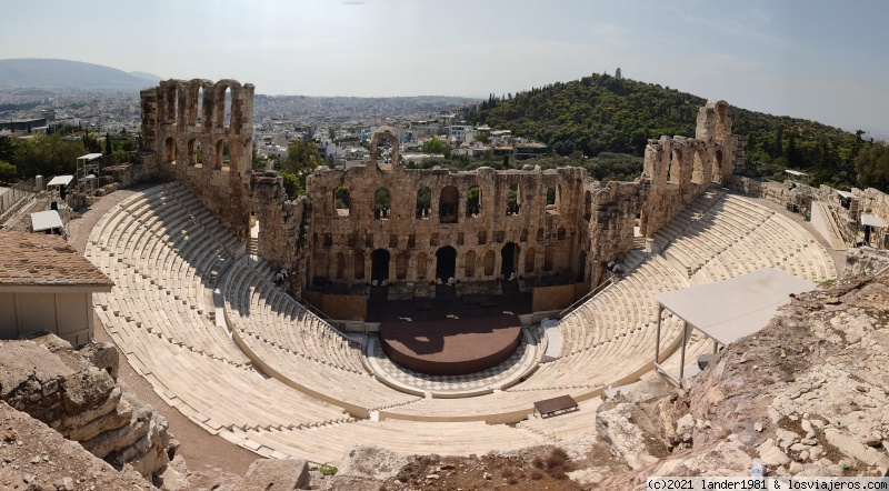 Grecia por Libre en Septiembre 2020 - Blogs de Grecia - Atenas parte 1 de 3: olympeion, partenón, ágora romana y biblioteca de Adriano (4)