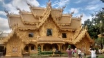 golden temple at chiang rai