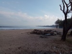 basura en playa de Kuta
playa, Kuta, Bali, basura