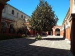 patio en el convento de santa Catalina