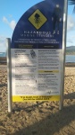 aviso medusas en Airlie Beach
medusa, aviso