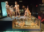 escena de ritual de enterramiento en el museo de Jade en San José