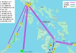 Mapa de desplazamientos