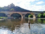 Río Dordoña y Castillo