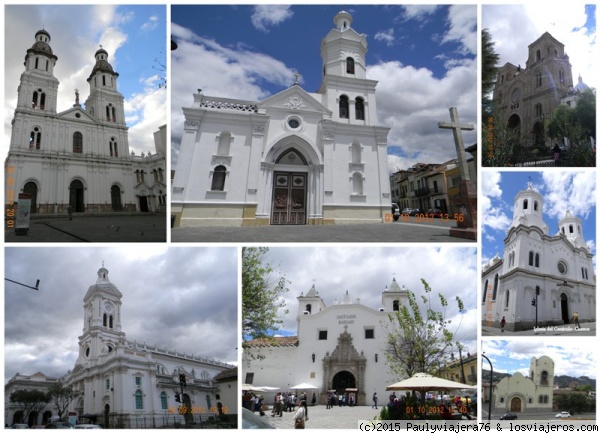 Fachadas de diferentes Igelsias
Es un collage con las fachatas de algunas de las muchas iglesias que tiene Cuenca.
