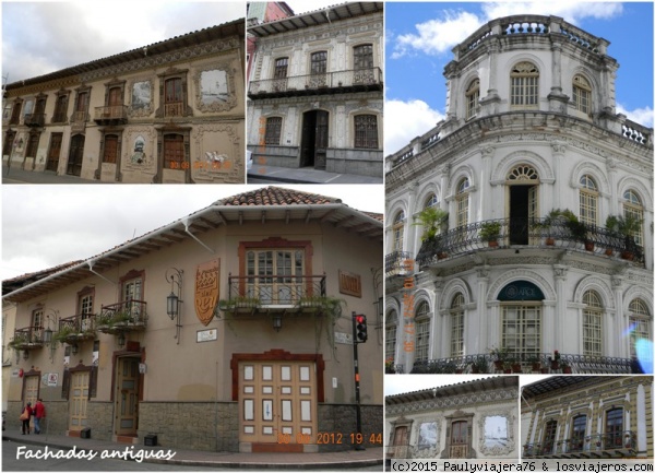 Arquitectura antigua de Cuenca
Solo fui sacando foto a los frentes de fachatas antiguas
