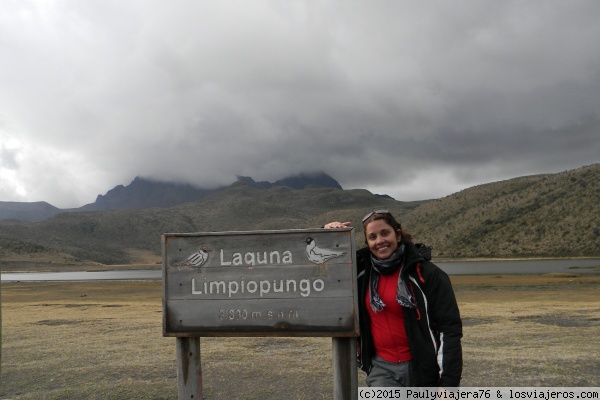 Laguna Limpiopungo: Llegue!!!!!
Por fin llegue a la Laguna ...
