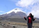 Vista desde la Ruta del Volcán Cotopaxi