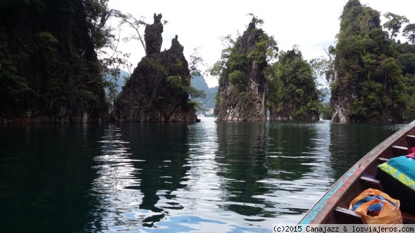 Lago Cheow Lan
Lago Cheow Lan en el parque nacional de Khao Sok
