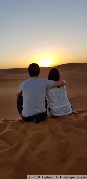 Mi puesta de sol favorita
Puesta de sol desde las dunas de Merzouga
