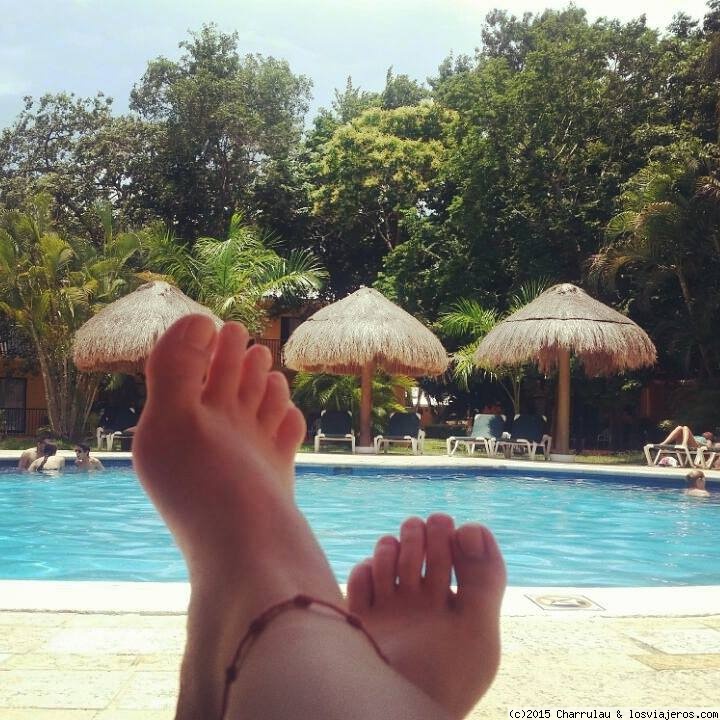 Viajar a  Mexico: HOTEL RIU - Relax en la piscina del Riu Lupita (HOTEL RIU)