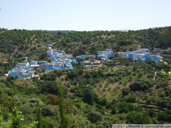 PUEBLO PITUFO
JUZCAR,UNICO PUEBLO PIRTUFO DEL MUNDO-1-6-2012-MALAGA
