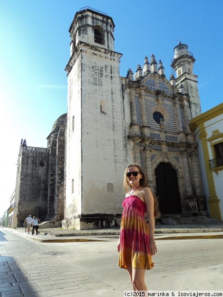 Una iglecia en Campeche
Una iglecia en Campeche
