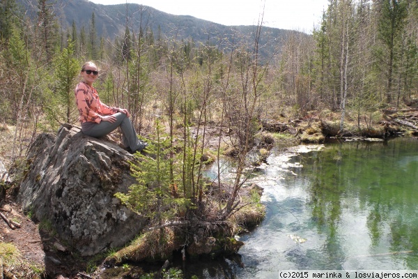 Cerca del lago azul en Altai
Cerca del lago azul en Altai
