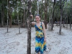 Los árboles en Chichen Itza