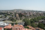 Vista a Tbilisi desde una colina