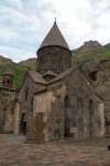 El monasterio Geghard en Armenia