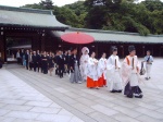 Boda en el Santuario Meiji
