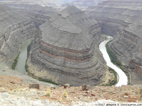 Goosenecks State Park (esta vista cuesta 5 dólares)
La taquilla está justo al llegar
