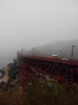 El Golden Gate en su estado natural
Golden, Gate, estado, natural, niebla, mucho, habitual, aquí