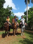 A caballo en Salto del Limón