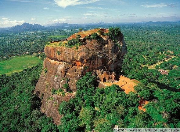Lion Rock
This is the one of significant site in Sri Lanka. We call Sigiriya Rock Fortress or Lion Rock. This was selected by king Kassayapa for his fortress in 477-485 CE. You can see the fresco technique wall-painting half way mark of climb this rock. I can show every beautiful place in Sri Lanka.
