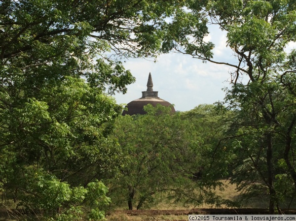 Ran Koth Vehera Stupa
This was Billed by king Nisshanka Malla who ruled in Polonnaruwa second royal capital of Sri Lanka. From 1186 CE
