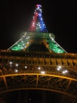 La Torre Eiffel de noche