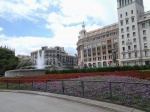 Plaza de Catalunya
Plaza, Catalunya, Barcelona, España, fuentes, rodeada, edificios, lugar, obligado, para, visitar, turistas, arribar