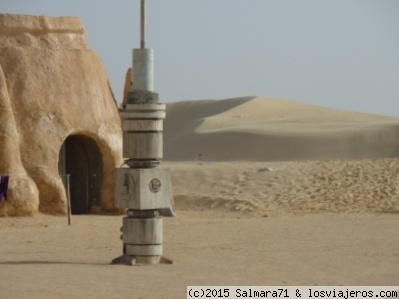 Decorado de Star Wars
Situado en Oung el Jmel, al sur de Túnez, encontramos el decorado de La Guerra de las Galaxias.

