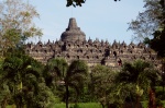 Borobudur a lo lejos
Borobudur, Temple, lejos