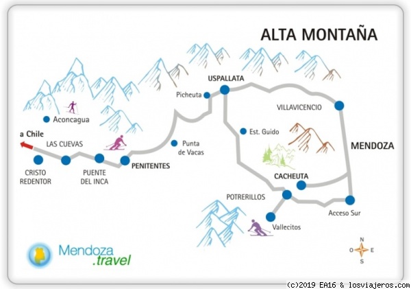 mapa alta montaña
referencia de tour
