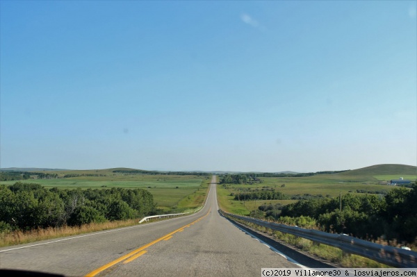 RUTA HACIA CALGARY
Carretera hacia Calgary
