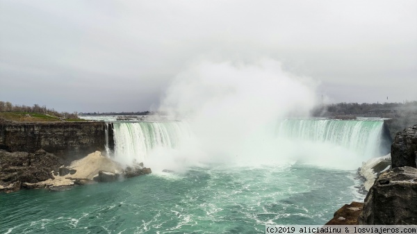 Niagara Falls
Vista de las cataratas del Niagara
