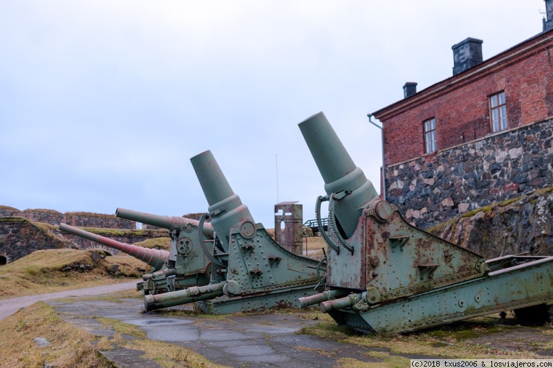 Viajar a  Finlandia: Suomenlinna - Baterías de costa (Suomenlinna)